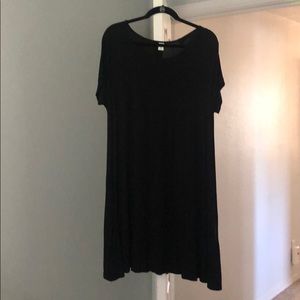 Black Old Navy Swing Dress